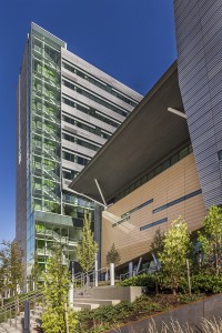 the modern and sleek collaborative life sciences building