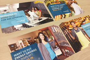 Image showing the brochures for the Existing Buildings program.