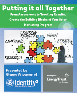 a promotional poster on putting it all together